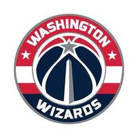 logotipo do Washington Wizards em fundo transparente vetor