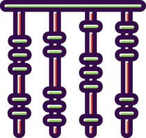 design de ícone vetorial quipu vetor