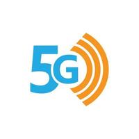 Conexão wi-fi de internet sem fio 5g em estilo plano. ilustração em vetor rede global em fundo isolado. conceito de negócio de sinal de ponto de acesso.