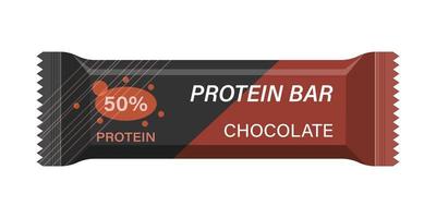 ícone da barra de proteína em estilo simples. ilustração em vetor fitness sobremesa em fundo isolado. conceito de negócio de sinal de nutriente de energia.