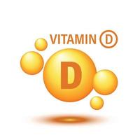 ícone de vitamina d em estilo simples. ilustração em vetor suplemento químico em fundo branco isolado. conceito de negócio de sinal de farmácia.