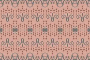 design étnico ikat batik têxtil padrão sem costura design de vetor digital para impressão saree kurti borneo tecido borda escova símbolos amostras elegantes