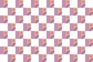 A arte vetorial padrão xadrez é um padrão de listras modificadas que consiste em linhas horizontais e verticais cruzadas que formam quadrados. vetor