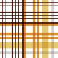 O tecido xadrez com design xadrez é um tecido estampado que consiste em faixas cruzadas, horizontais e verticais em várias cores. os tartans são considerados um ícone cultural da Escócia. vetor