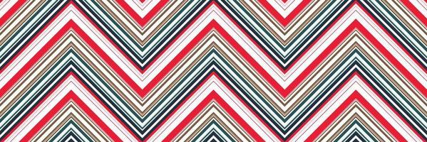 vintage popular padrão chevron em zigue-zague impressão de arte digital design de pano de fundo de festa de verão vetor