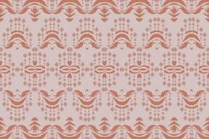 design étnico ikat batik têxtil sem costura padrão design de vetor digital para impressão saree kurti borneo tecido borda escova símbolos amostras roupas de festa