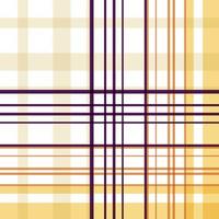 A textura de design de moda com padrão xadrez é um pano padronizado que consiste em faixas cruzadas, horizontais e verticais em várias cores. os tartans são considerados um ícone cultural da Escócia. vetor