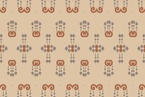 flores étnicas ikat batik têxtil padrão sem costura design de vetor digital para impressão saree kurti borneo tecido borda pincel símbolos designer de amostras