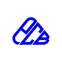 design criativo do logotipo da carta PCB com gráfico vetorial, logotipo PCB simples e moderno. vetor