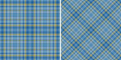 verifique o padrão tartan. textura de fundo sem emenda. vetor xadrez de tecido têxtil.