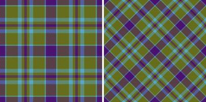 verificação de tecido de fundo. têxtil xadrez sem costura. padrão de vetor de tartan de textura.