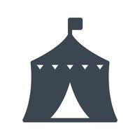 ilustração vetorial de tenda de circo em ícones de símbolos.vector de qualidade background.premium para conceito e design gráfico. vetor
