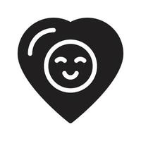 ilustração em vetor emoji favorito em um icons.vector de qualidade background.premium para conceito e design gráfico.