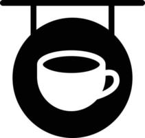 ilustração em vetor de placa de café em um icons.vector de qualidade background.premium para conceito e design gráfico.