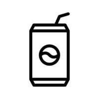 bebida pode ilustração vetorial em ícones de símbolos.vector de qualidade background.premium para conceito e design gráfico. vetor