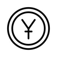 ilustração vetorial de ienes em ícones de símbolos.vector de qualidade background.premium para conceito e design gráfico. vetor