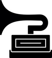 design de ícone de vetor de gramofone
