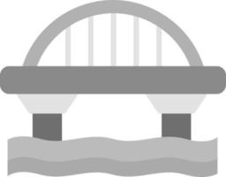 design de ícone criativo de ponte vetor