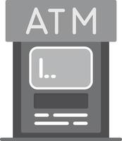 design de ícone criativo atm vetor