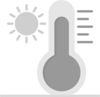 design de ícone criativo de alta temperatura vetor