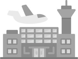 design de ícone criativo de aeroporto vetor