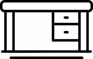 design de ícone de vetor de mesa