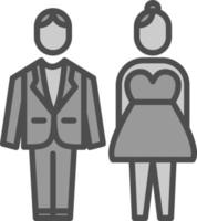 design de ícone de vetor de noivo