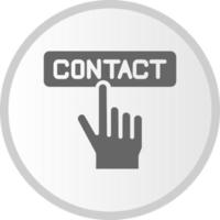 ícone de vetor de contato