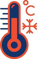 design de ícone criativo de termômetro vetor
