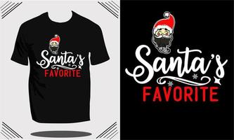 design de camiseta de natal ou vetor de natal e design de camiseta de tipografia de natal