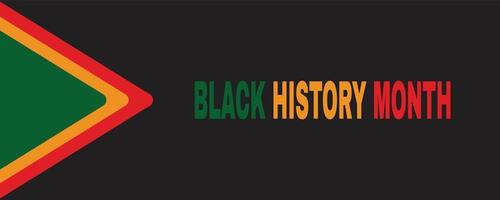 mês de história negra background.african história americana. comemorado anualmente. cartaz, cartão, banner. ilustração vetorial vetor