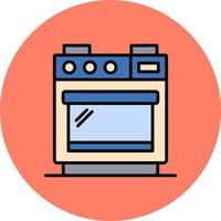 design de ícone criativo de fogão vetor
