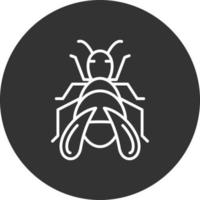 design de ícone criativo de bug vetor