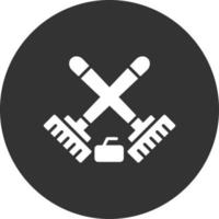 curling design de ícone criativo vetor