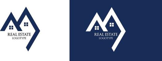 design de vetor imobiliário, construção e logotipo de construção, modelo de logotipo imobiliário.