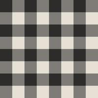 padrão de grade quadrada preto e branco sem costura para segundo plano. pano tecido preto e branco sem costura. textura sem emenda do vetor xadrez. padrão na caixa. fundo xadrez.