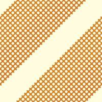 padrão de tecido abstrato de vetor sem costura fofo ponto círculo geométrico padrões de grade enferrujado gradiente de cor de ouro marrom como ilustração de layout simétrico de tamanho diferente de ferrugem.