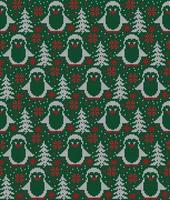 natal de malha e padrão de ano novo. design de suéter de tricô de lã. impressão têxtil de papel de embrulho de papel de parede. eps 10 vetor