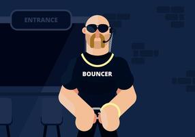 Ilustração de Bouncer vetor