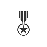 conjunto de vetores de ícone de medalha para ilustração do dia dos veteranos