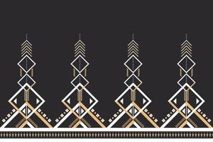 gráfico sem emenda de padrão étnico geométrico. estilo têxtil colorido sem costura étnica. design para plano de fundo,papel de parede,tecido,tapete,ornamentos,decoração,vestuário,batik,embrulho,ilustração vetorial vetor