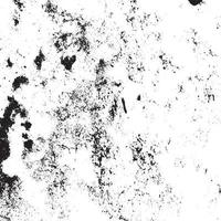 texturas grunge. efeito angustiado. efeito texturizado de vetor. fundo abstrato preto e branco. textura monocromática vetor