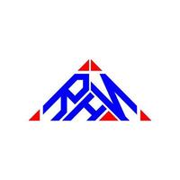rhn letter logo design criativo com gráfico vetorial, rhn logo simples e moderno. vetor