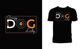tipografia de cachorro fofo e design de camiseta com letras vetor