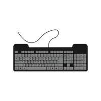 vetor de logotipo de teclado