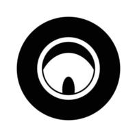 logotipo do volante vetor
