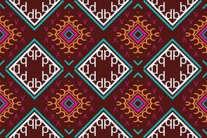 ikat sem costura padrão ikat listras batik padrão têxtil sem costura design de vetor digital para impressão saree kurti borneo tecido borda pincel símbolos amostras elegantes