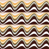 padrão chevron abstrato em zigue-zague fundo vetorial design retrô vintage vetor