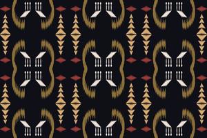 tecido batiktextile ikat sem costura padrão design de vetor digital para impressão saree kurti borneo tecido borda escova símbolos amostras algodão