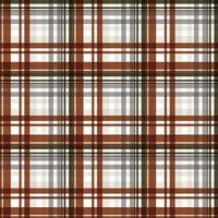 A textura perfeita do padrão xadrez de búfalo é um pano padronizado que consiste em faixas cruzadas, horizontais e verticais em várias cores. os tartans são considerados um ícone cultural da Escócia. vetor